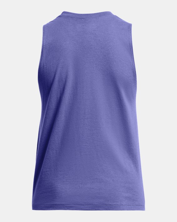 เสื้อกล้าม UA Sportstyle Graphic สำหรับผู้หญิง in Purple image number 3